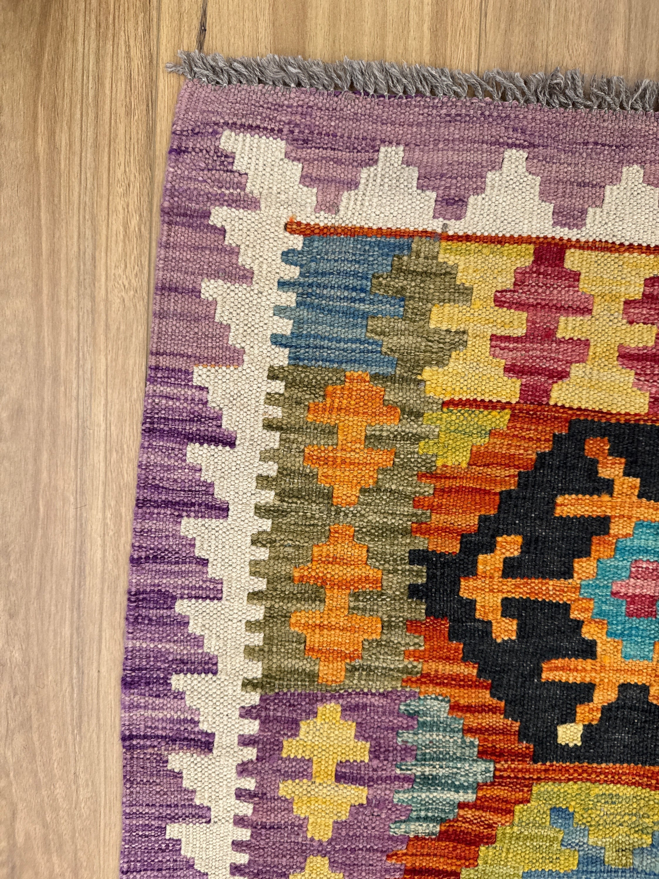 Chobi Kilim Rug - 180 cm x 122 cm