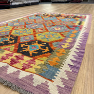 Chobi Kilim Rug - 180 cm x 122 cm