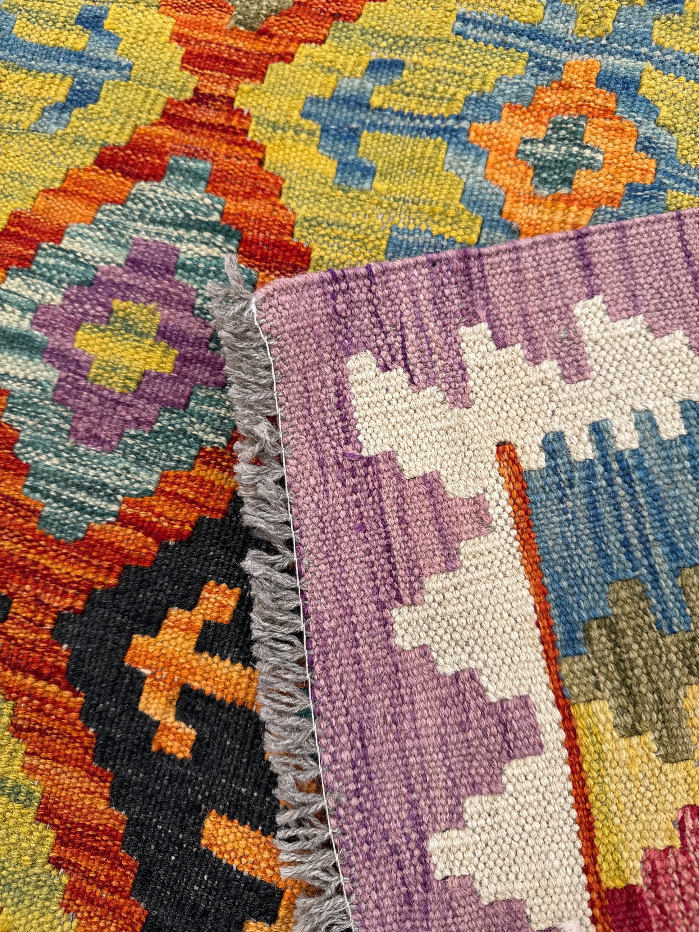 Chobi Kilim Rug - 180 cm x 122 cm
