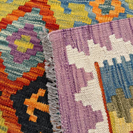 Chobi Kilim Rug - 180 cm x 122 cm