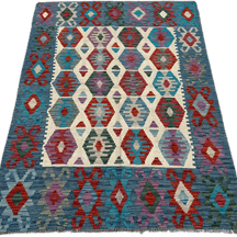 Chobi Kilim Rug - 182 cm x 117 cm