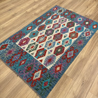 Chobi Kilim Rug - 182 cm x 117 cm