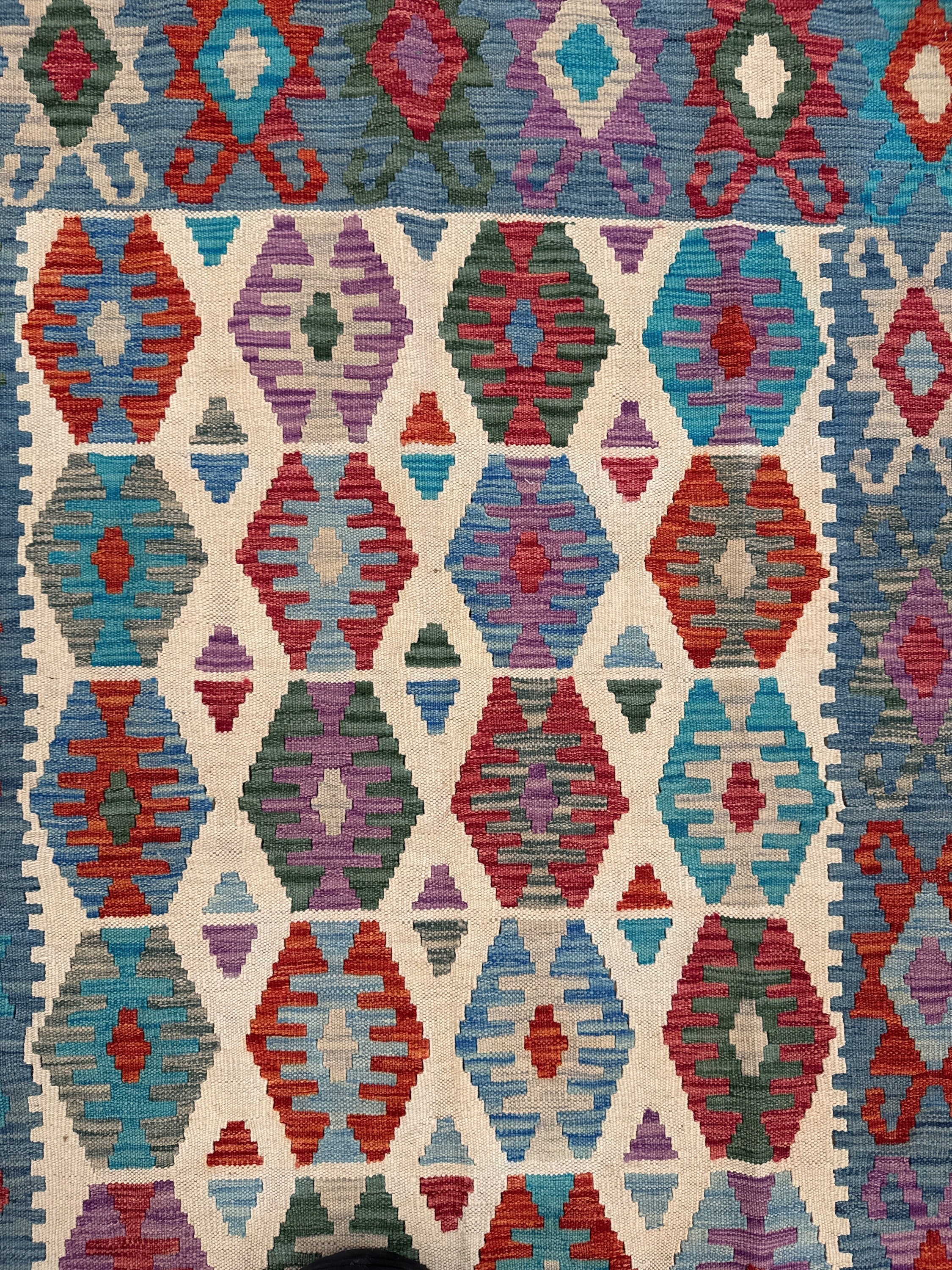 Chobi Kilim Rug - 182 cm x 117 cm