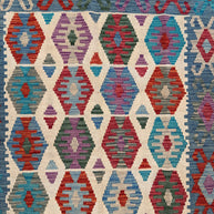 Chobi Kilim Rug - 182 cm x 117 cm