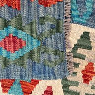Chobi Kilim Rug - 182 cm x 117 cm