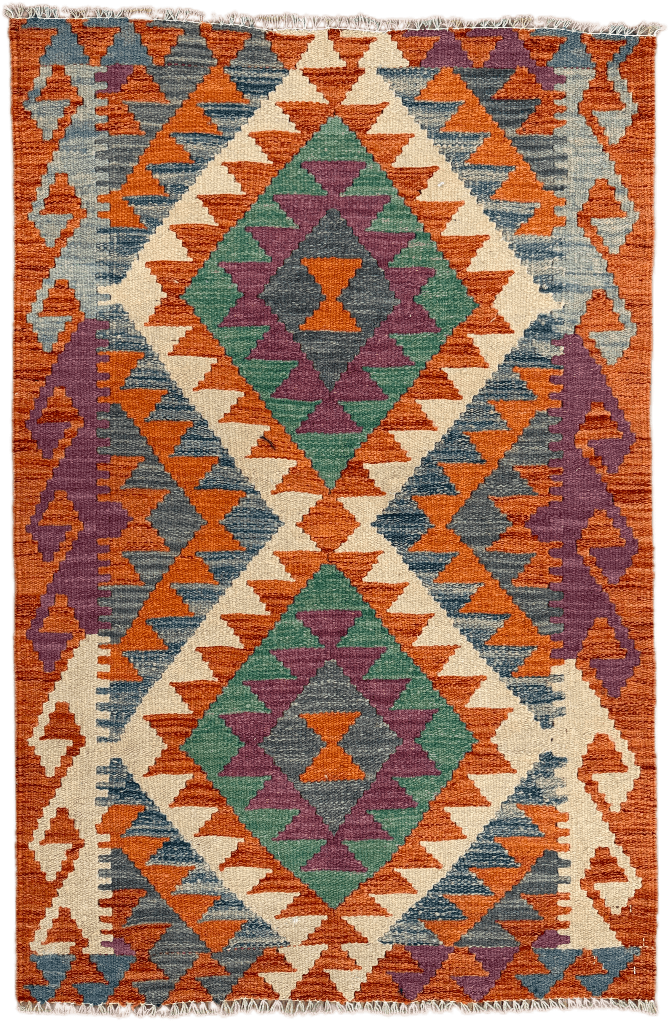 Chobi Kilim Rug - 123 cm x 83 cm