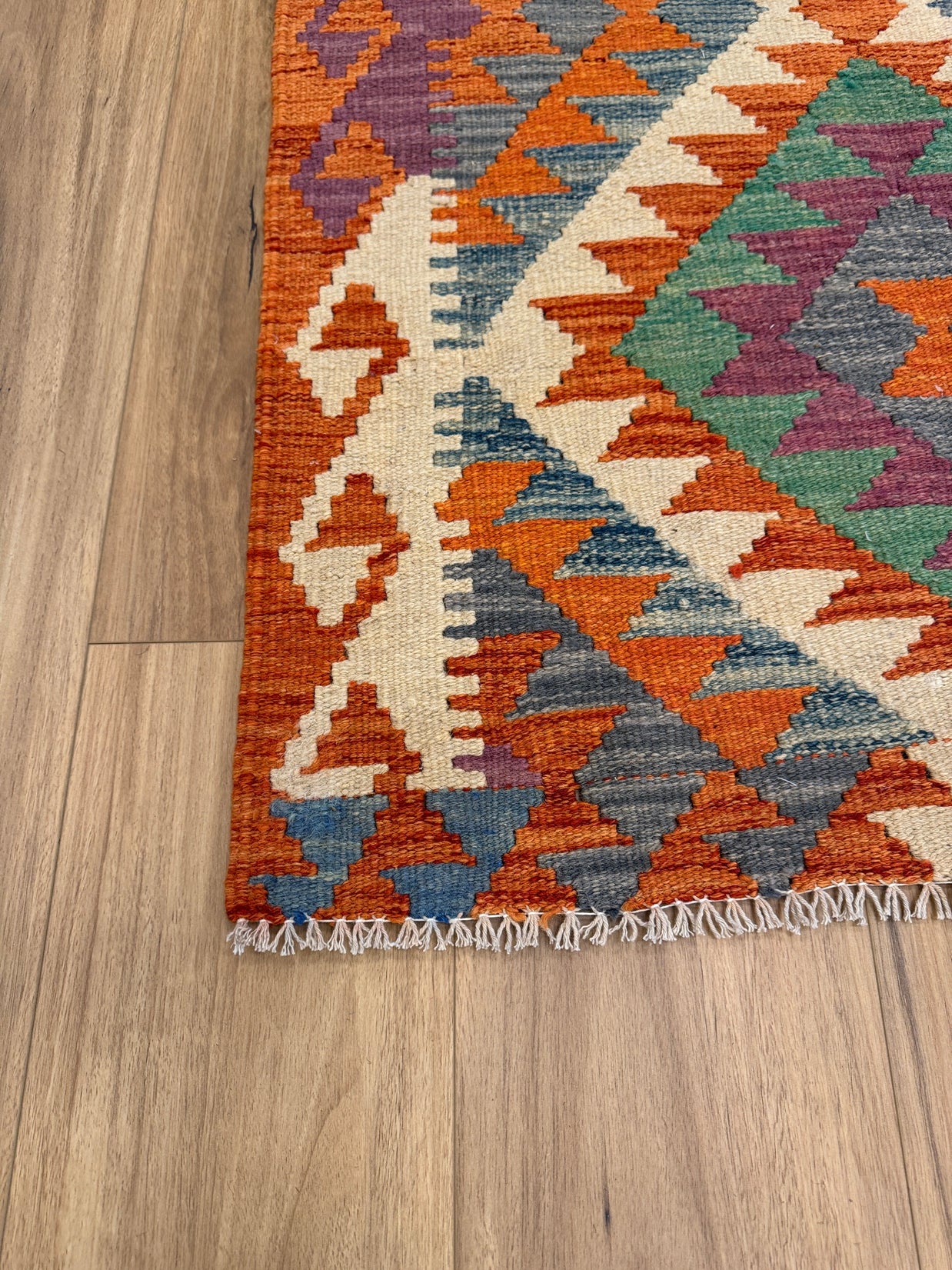 Chobi Kilim Rug - 123 cm x 83 cm