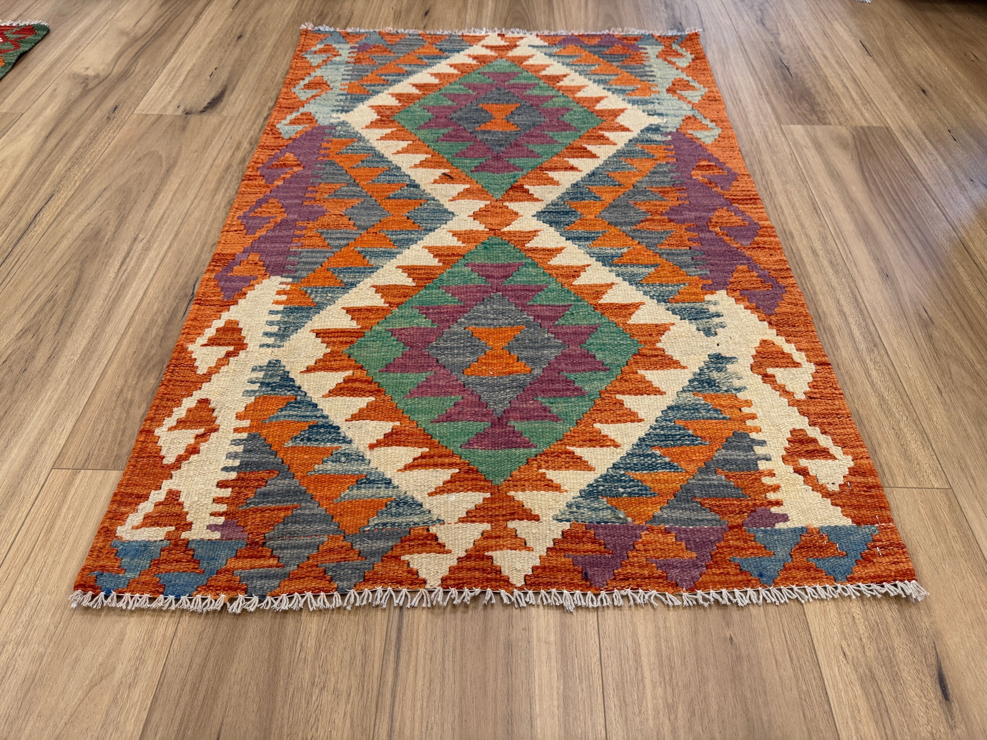 Chobi Kilim Rug - 123 cm x 83 cm