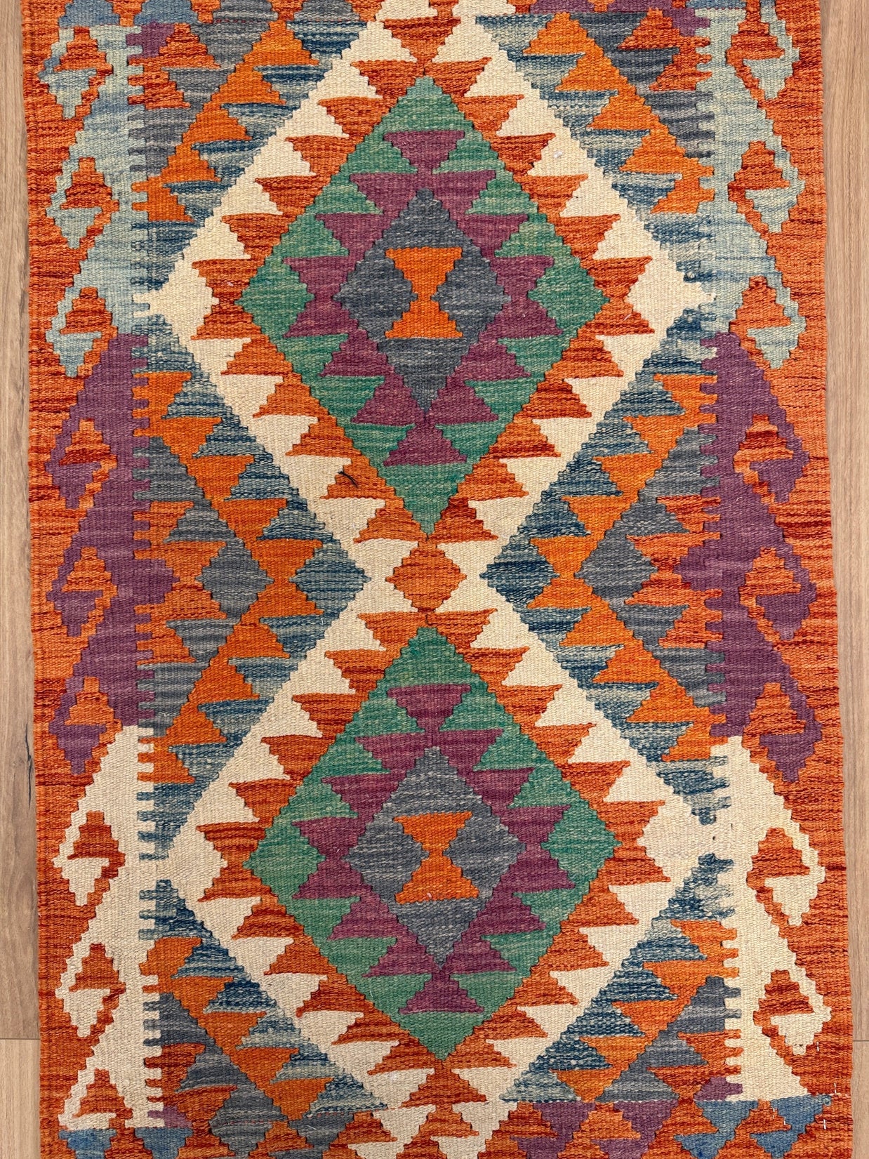 Chobi Kilim Rug - 123 cm x 83 cm