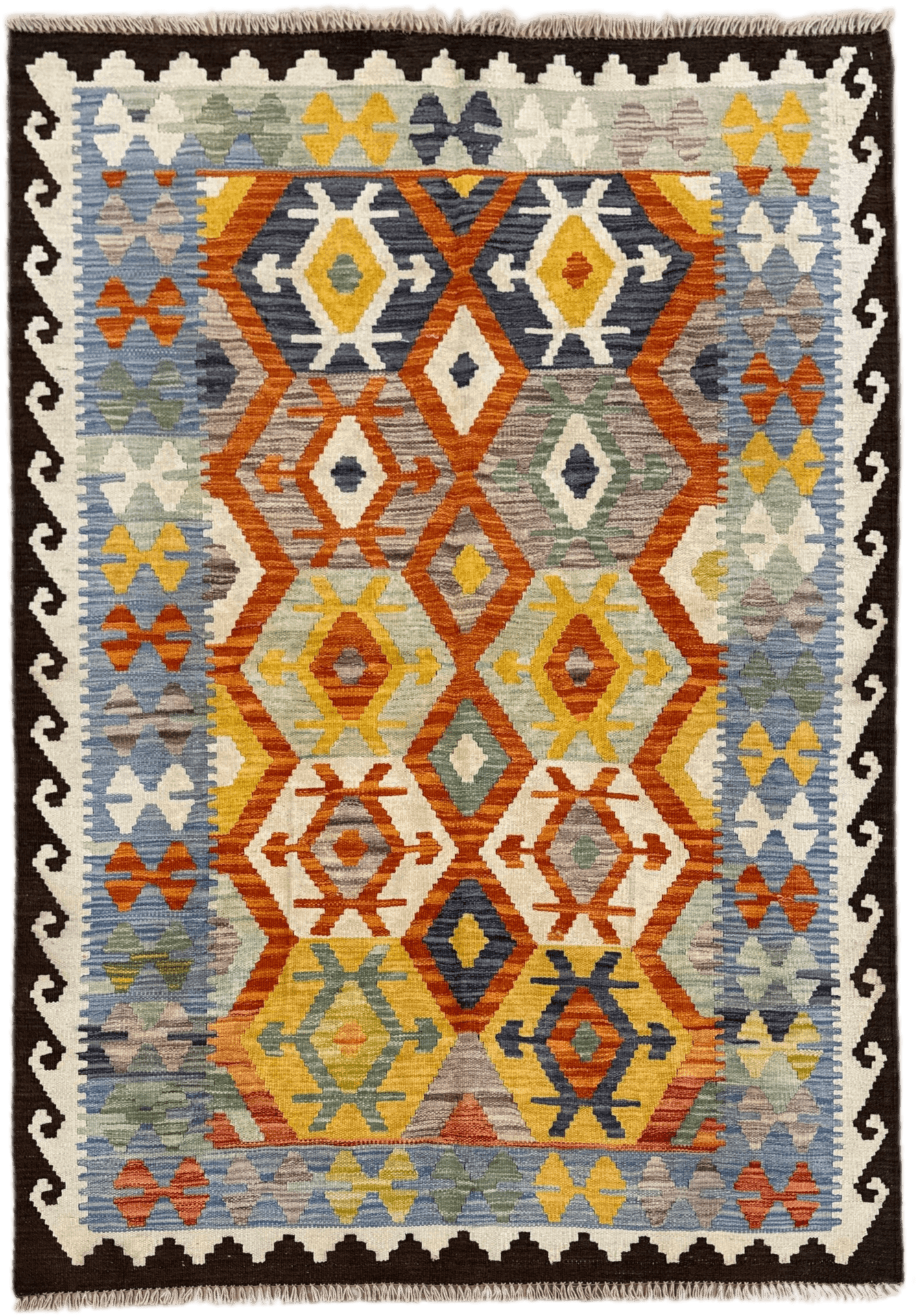 Chobi Kilim Rug - 175 cm x 122 cm