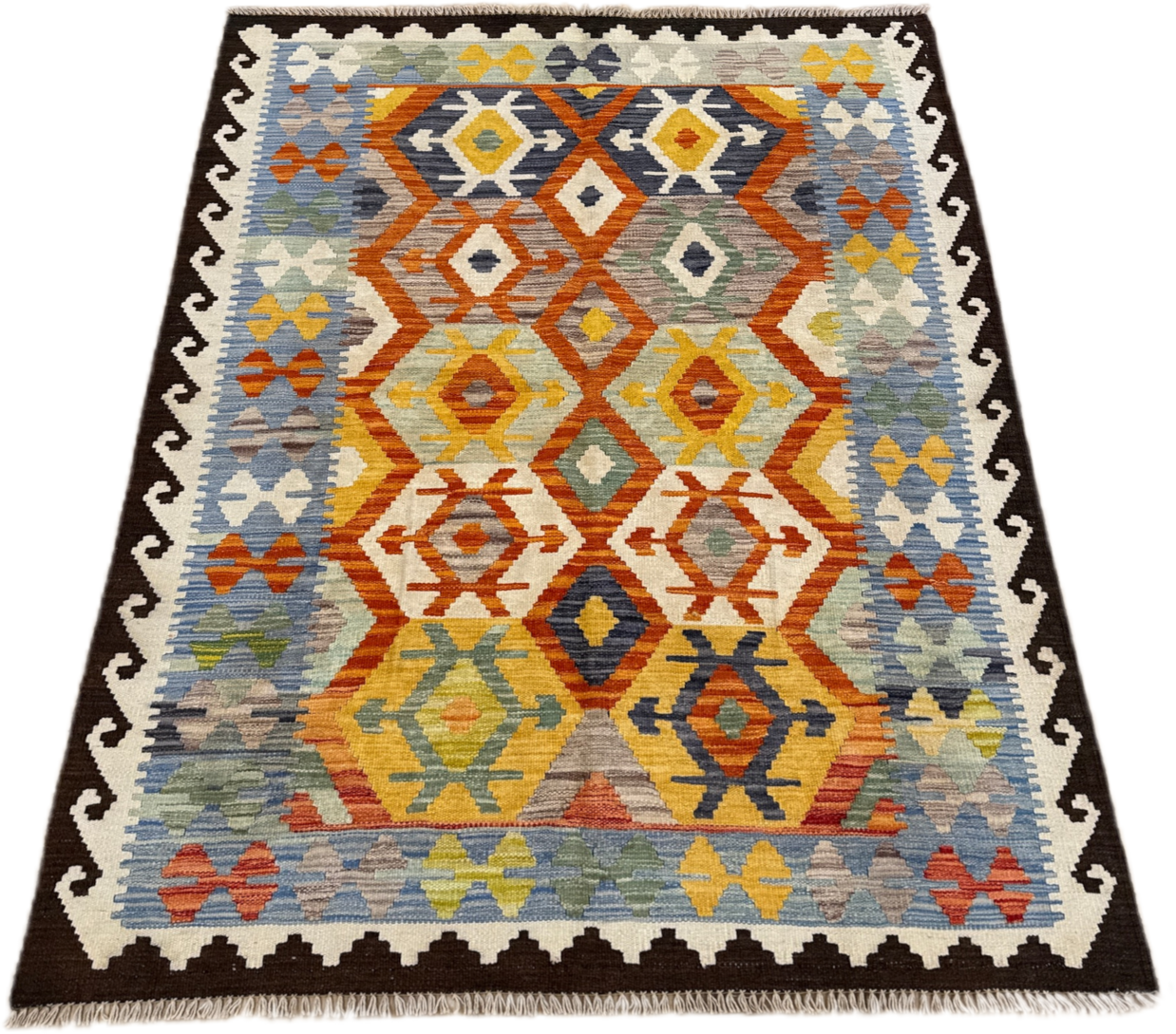 Chobi Kilim Rug - 175 cm x 122 cm