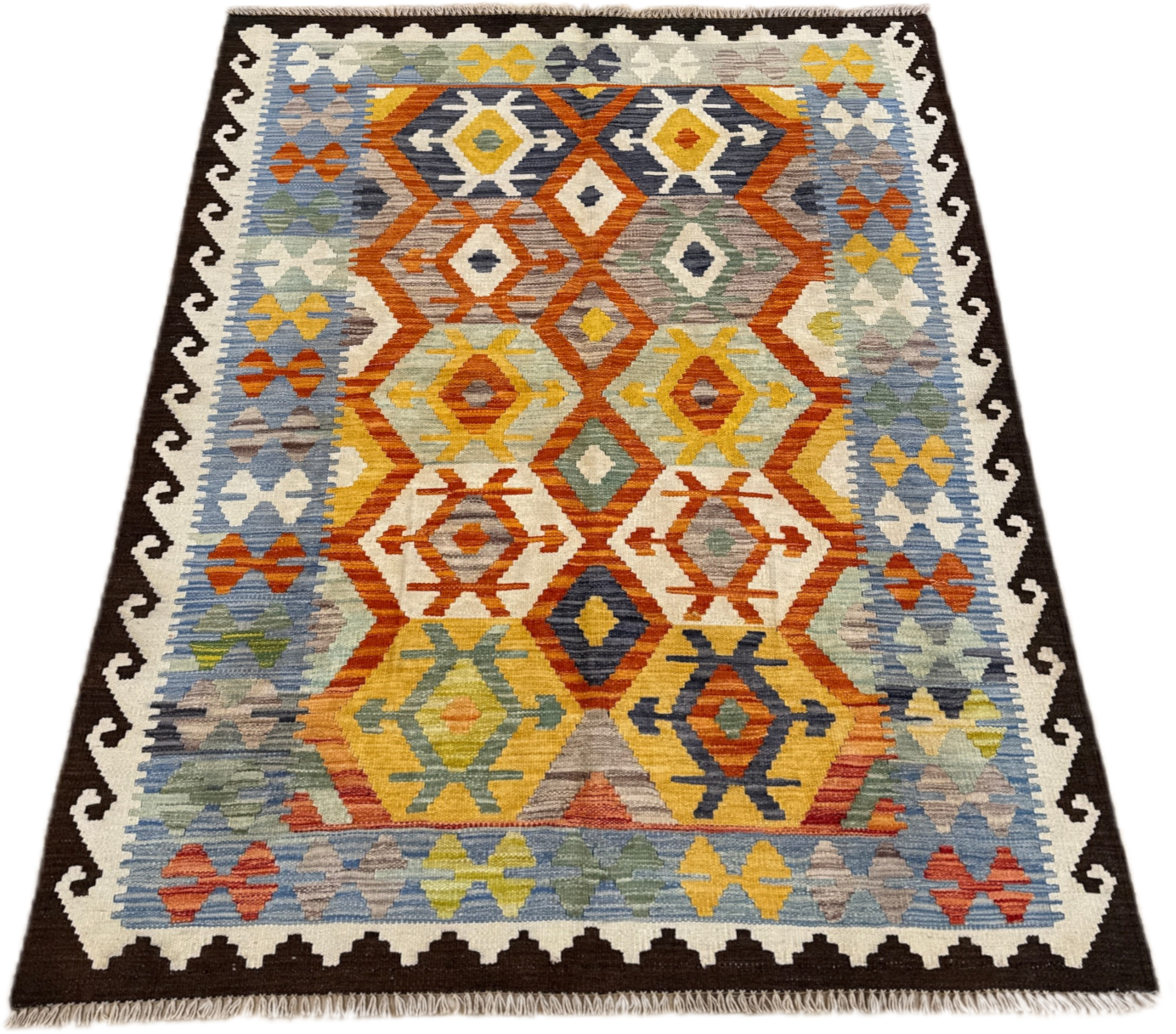 Chobi Kilim Rug - 175 cm x 122 cm