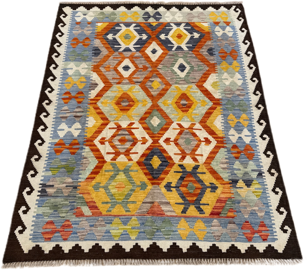 Chobi Kilim Rug - 175 cm x 122 cm