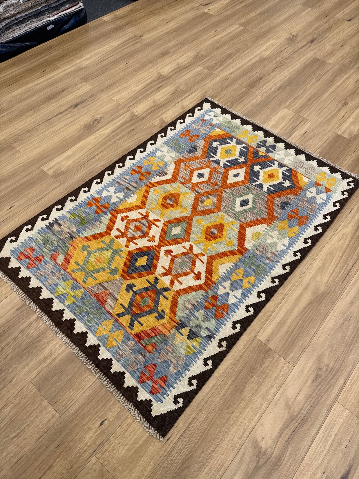 Chobi Kilim Rug - 175 cm x 122 cm