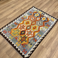 Chobi Kilim Rug - 175 cm x 122 cm