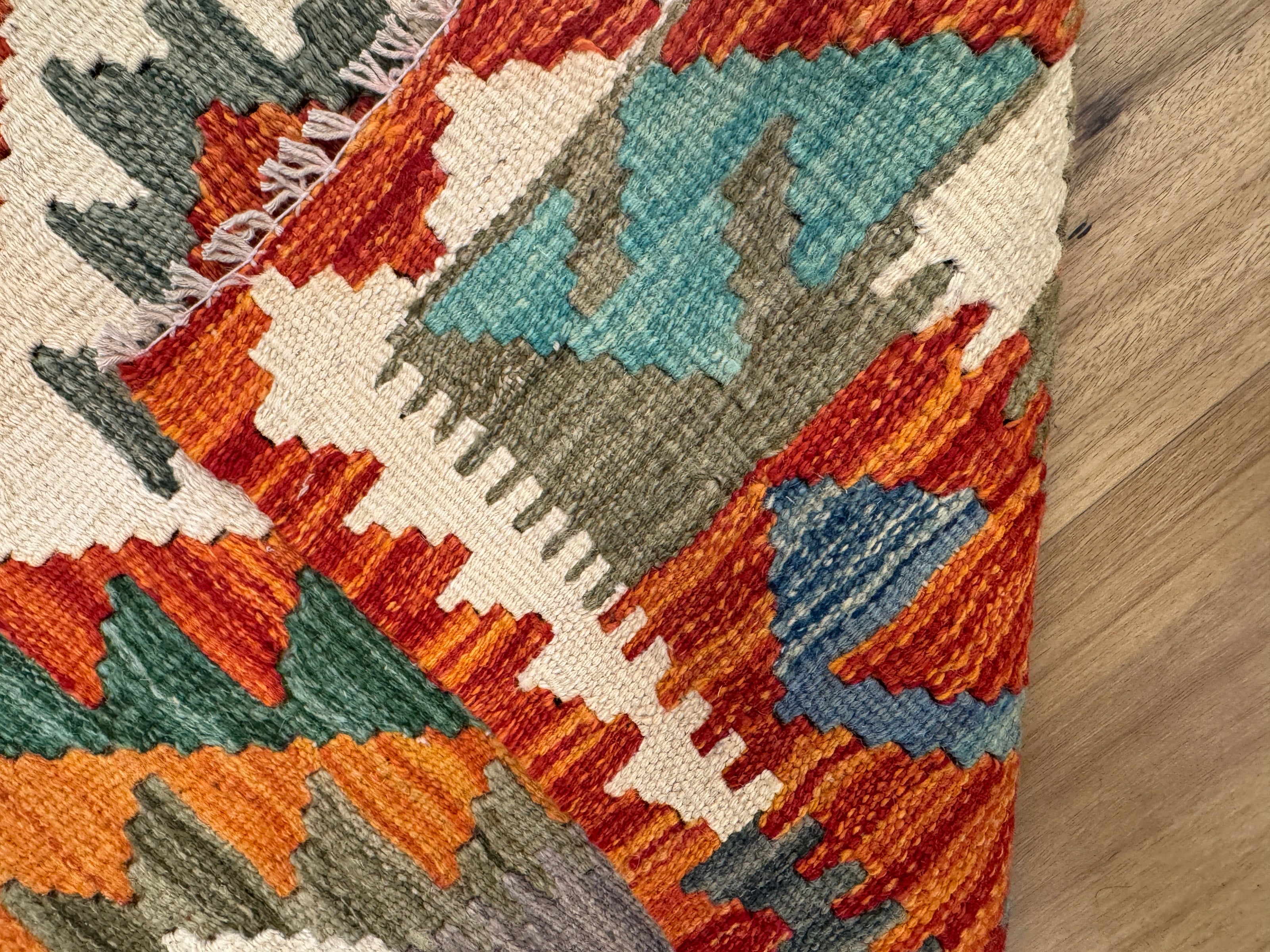 Chobi Kilim Rug - 113 cm x 84 cm