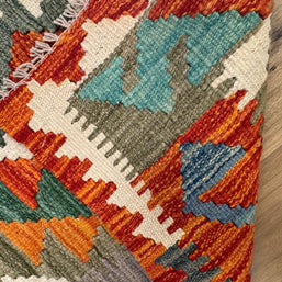 Chobi Kilim Rug - 113 cm x 84 cm
