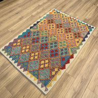 Chobi Kilim Rug - 182 cm x 124 cm