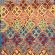 Chobi Kilim Rug - 182 cm x 124 cm