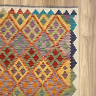 Chobi Kilim Rug - 182 cm x 124 cm