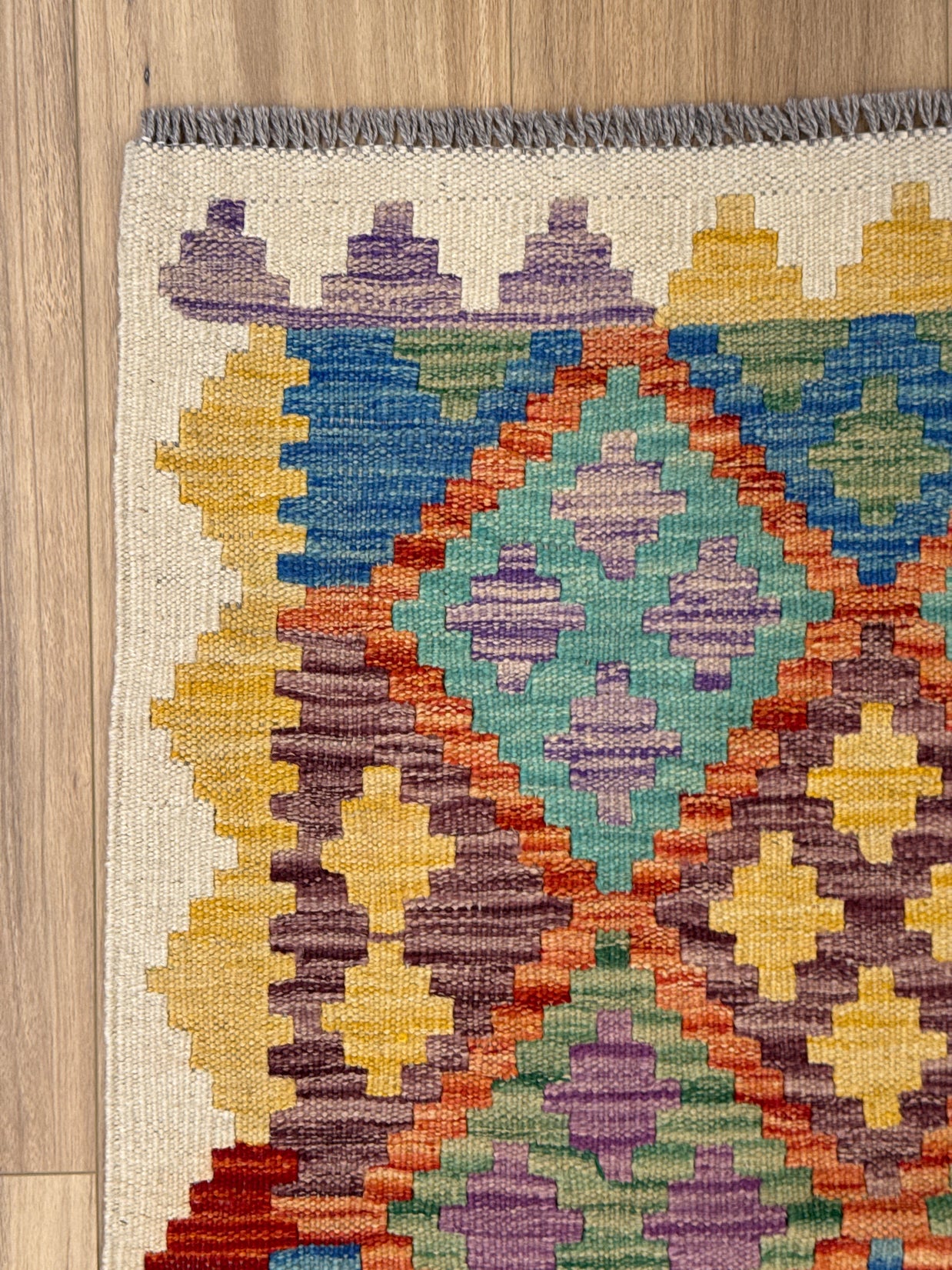 Chobi Kilim Rug - 182 cm x 124 cm