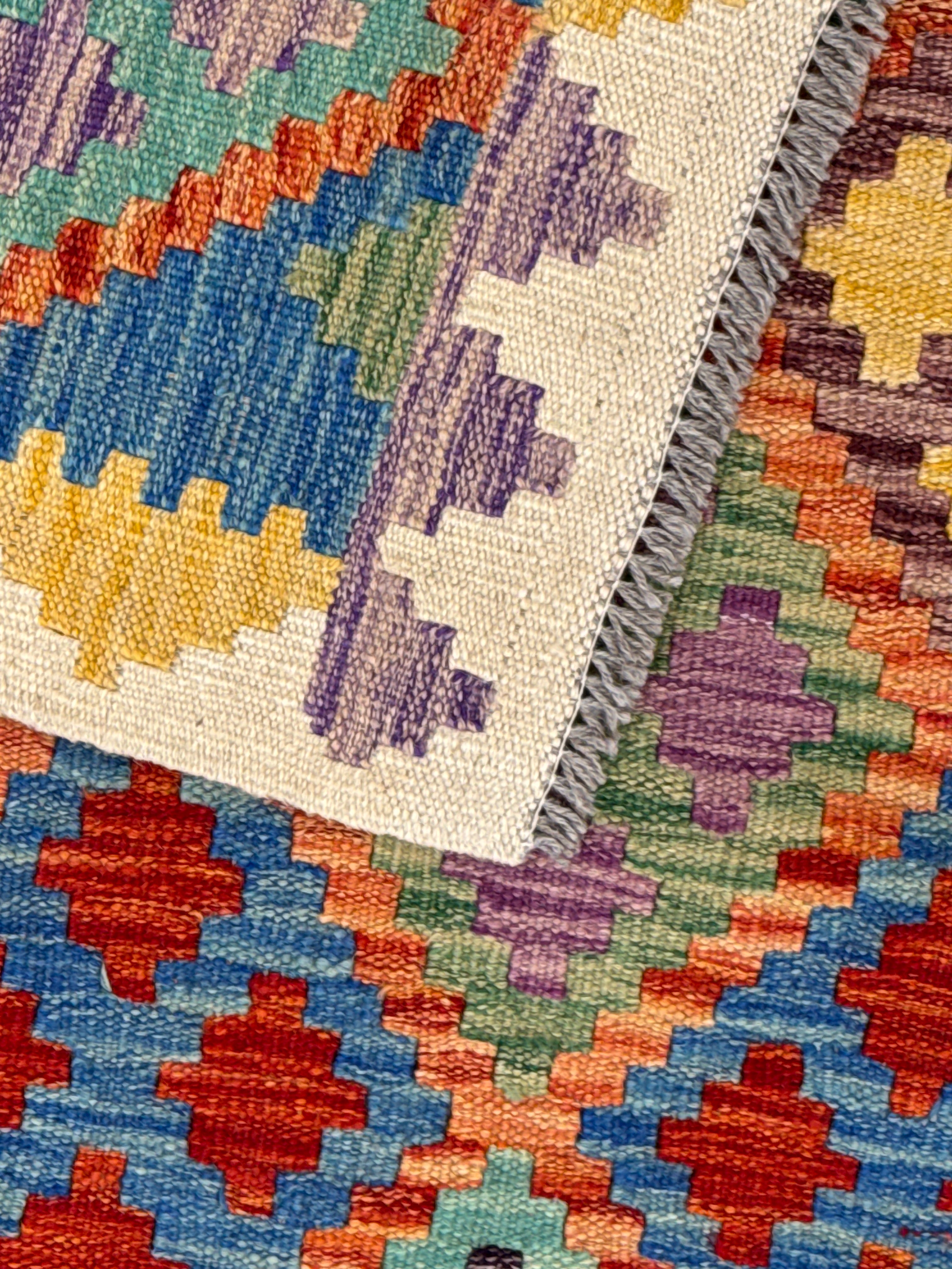 Chobi Kilim Rug - 182 cm x 124 cm
