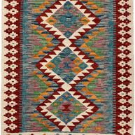 Chobi Kilim Rug - 117 cm x 81 cm