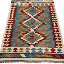 Chobi Kilim Rug - 117 cm x 81 cm