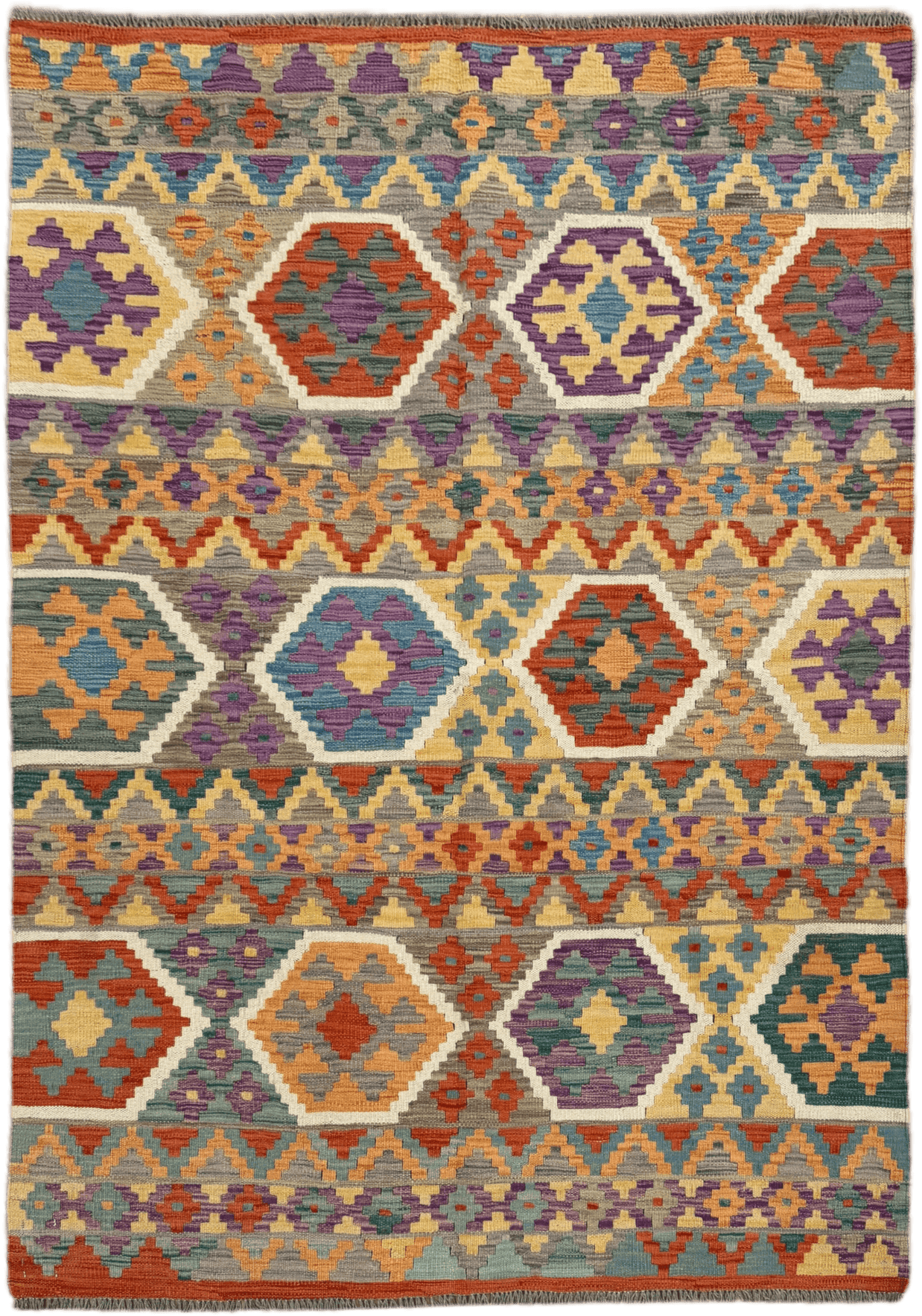 Chobi Kilim Rug - 177 cm x 124 cm