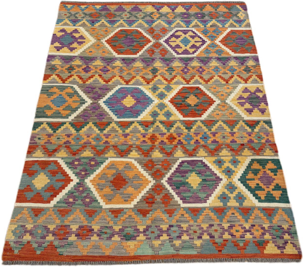 Chobi Kilim Rug - 177 cm x 124 cm