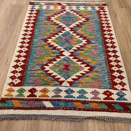 Chobi Kilim Rug - 117 cm x 81 cm