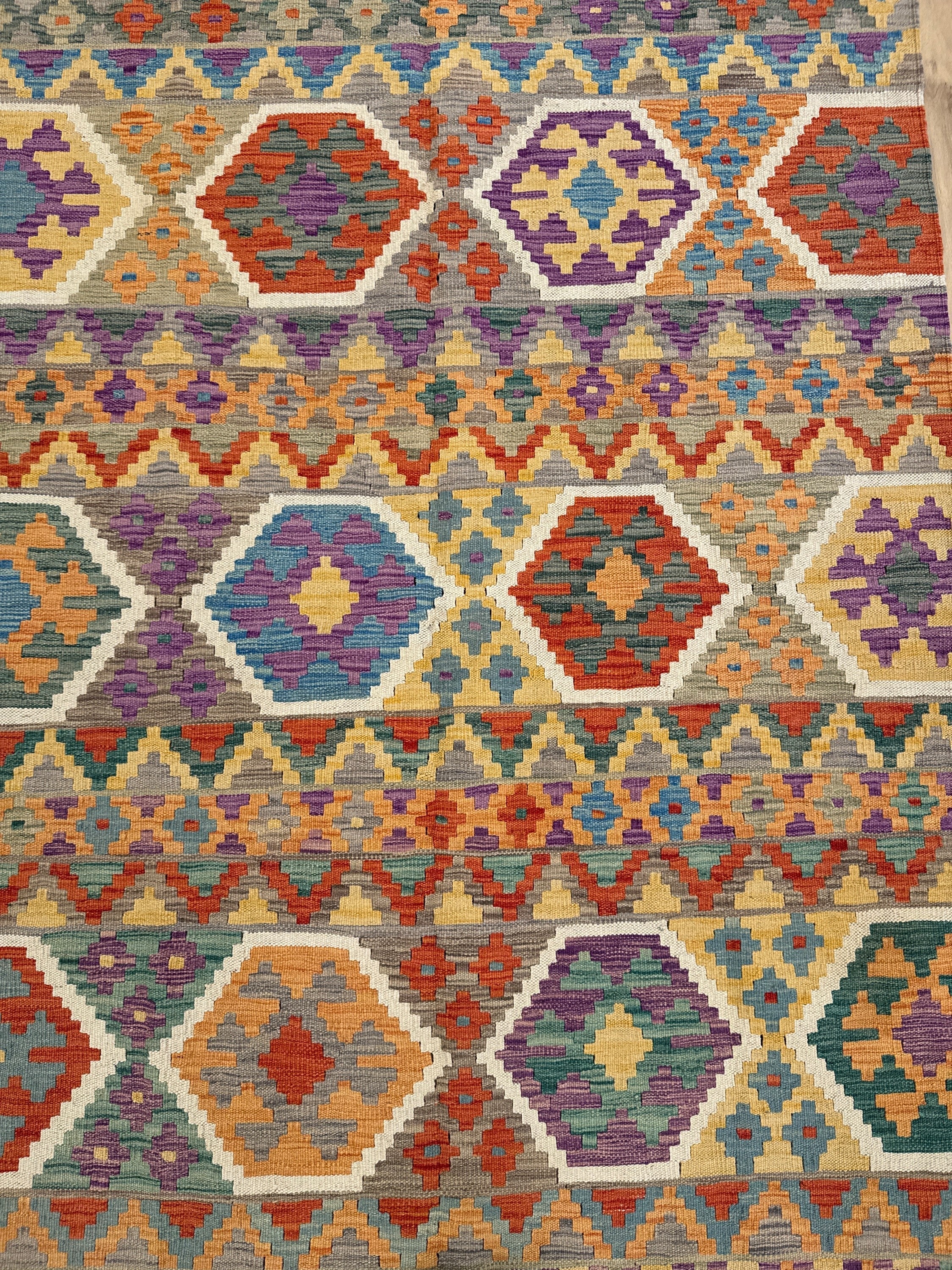 Chobi Kilim Rug - 177 cm x 124 cm
