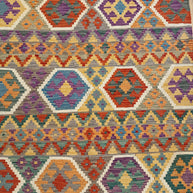 Chobi Kilim Rug - 177 cm x 124 cm