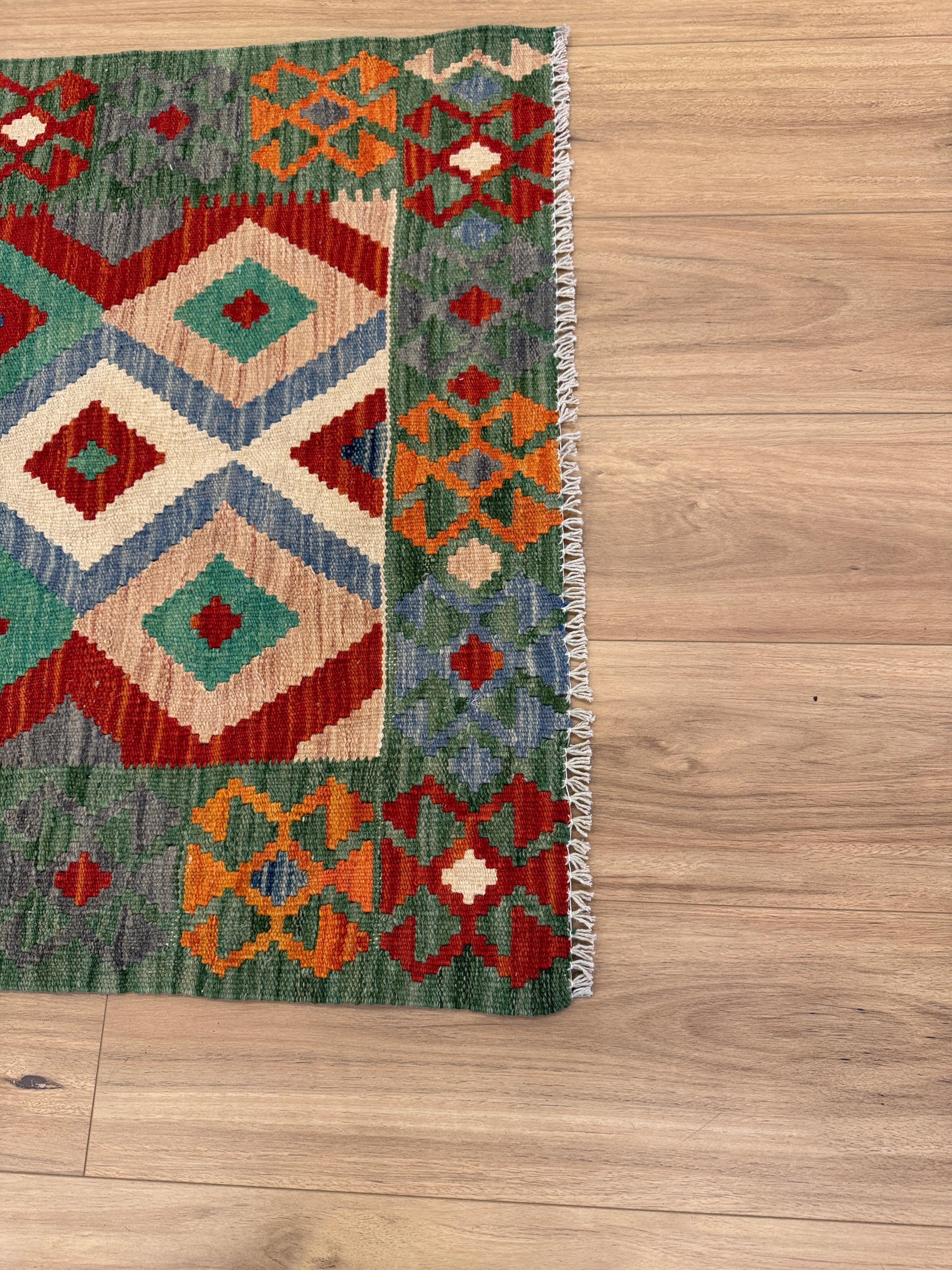 Chobi Kilim Rug - 122 cm x 86 cm