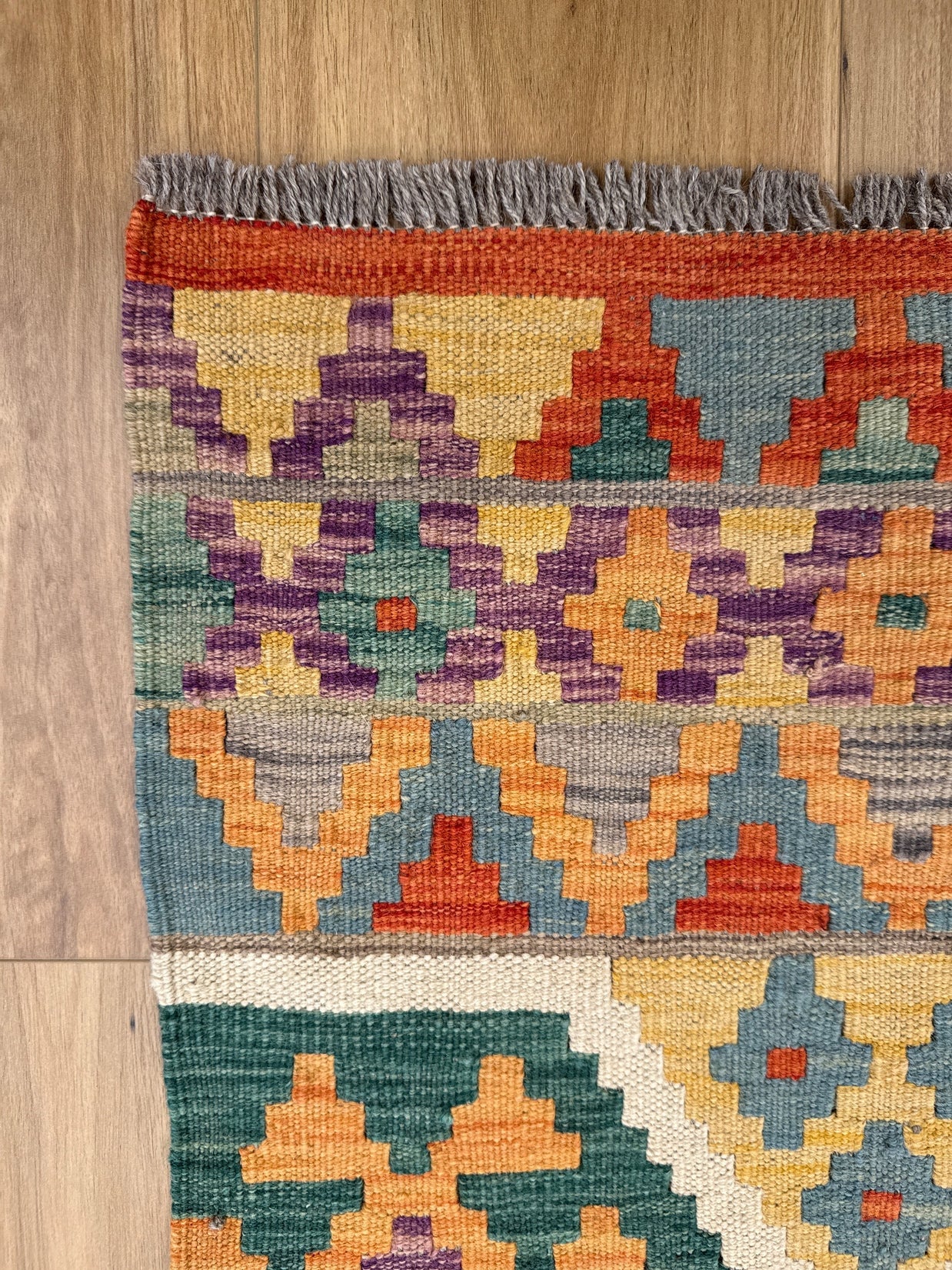 Chobi Kilim Rug - 177 cm x 124 cm