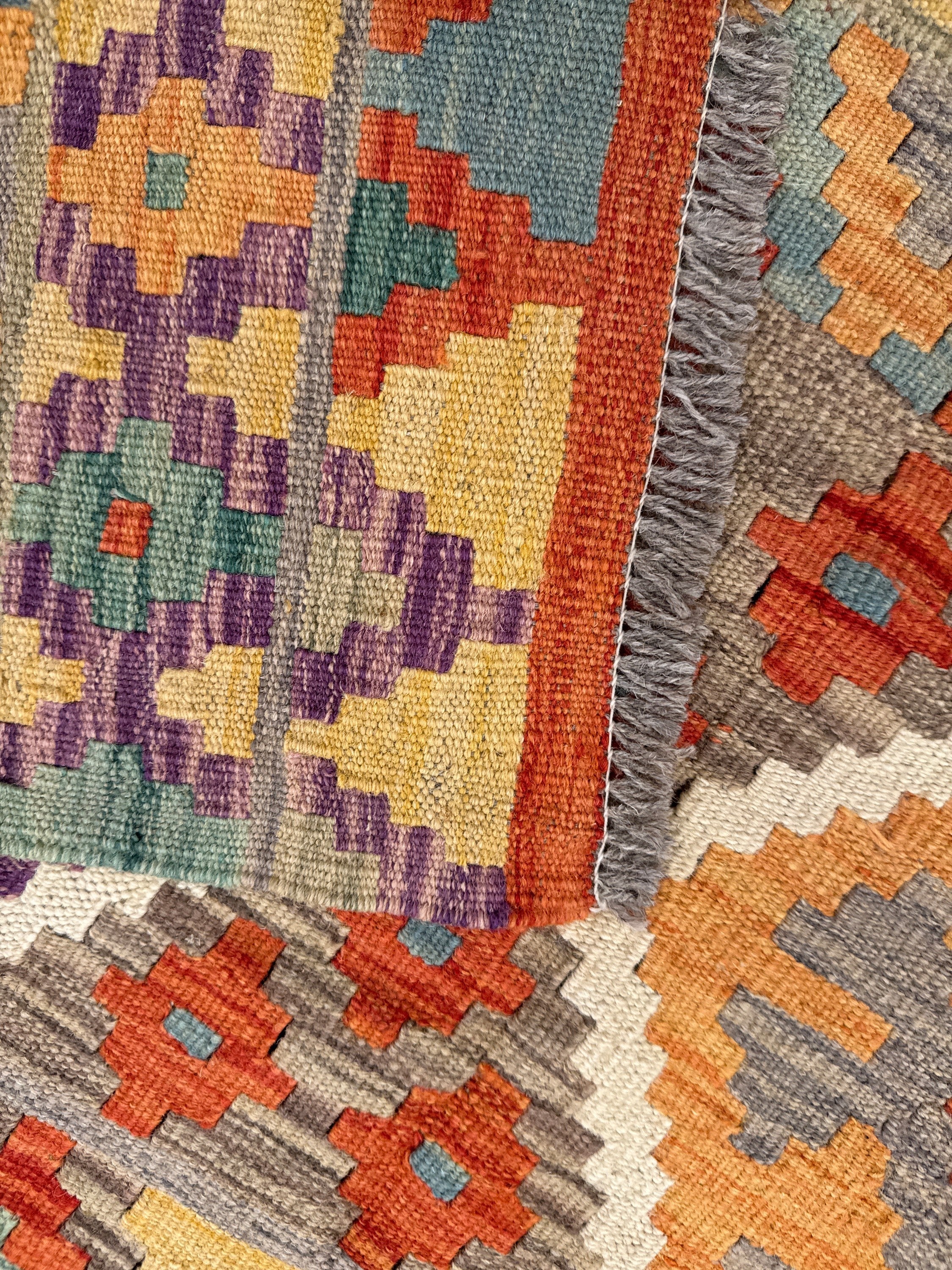 Chobi Kilim Rug - 177 cm x 124 cm