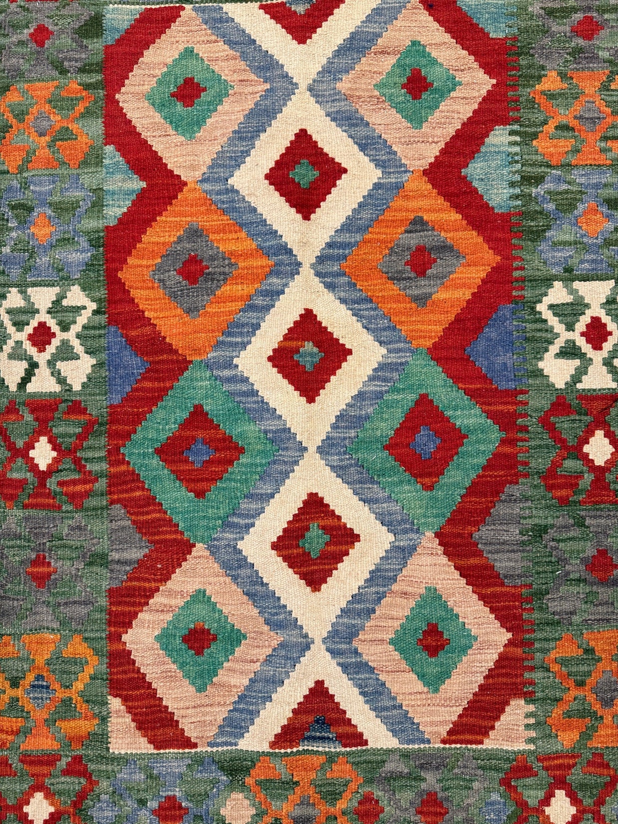 Chobi Kilim Rug - 122 cm x 86 cm