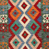 Chobi Kilim Rug - 122 cm x 86 cm