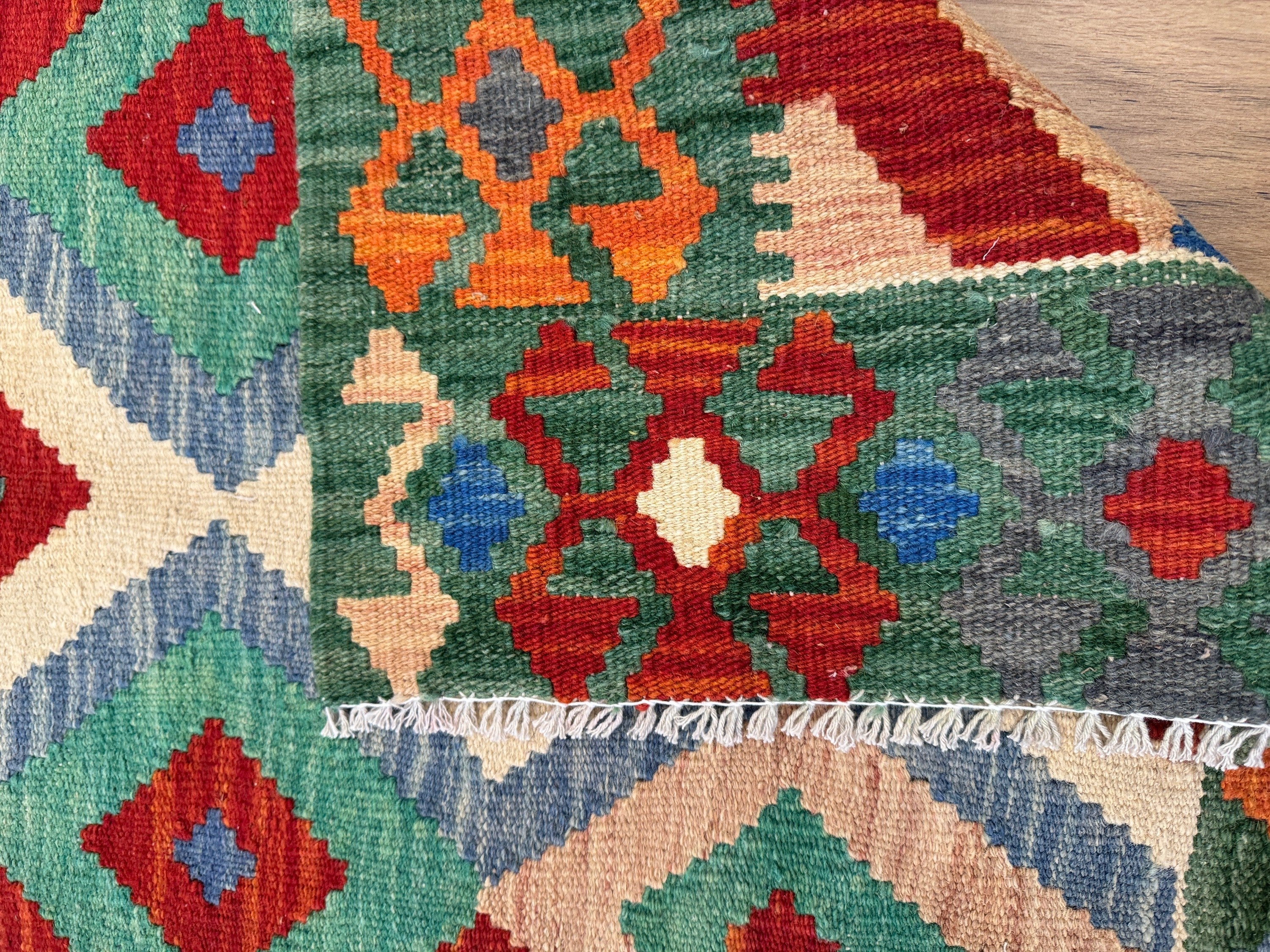 Chobi Kilim Rug - 122 cm x 86 cm