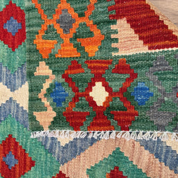 Chobi Kilim Rug - 122 cm x 86 cm