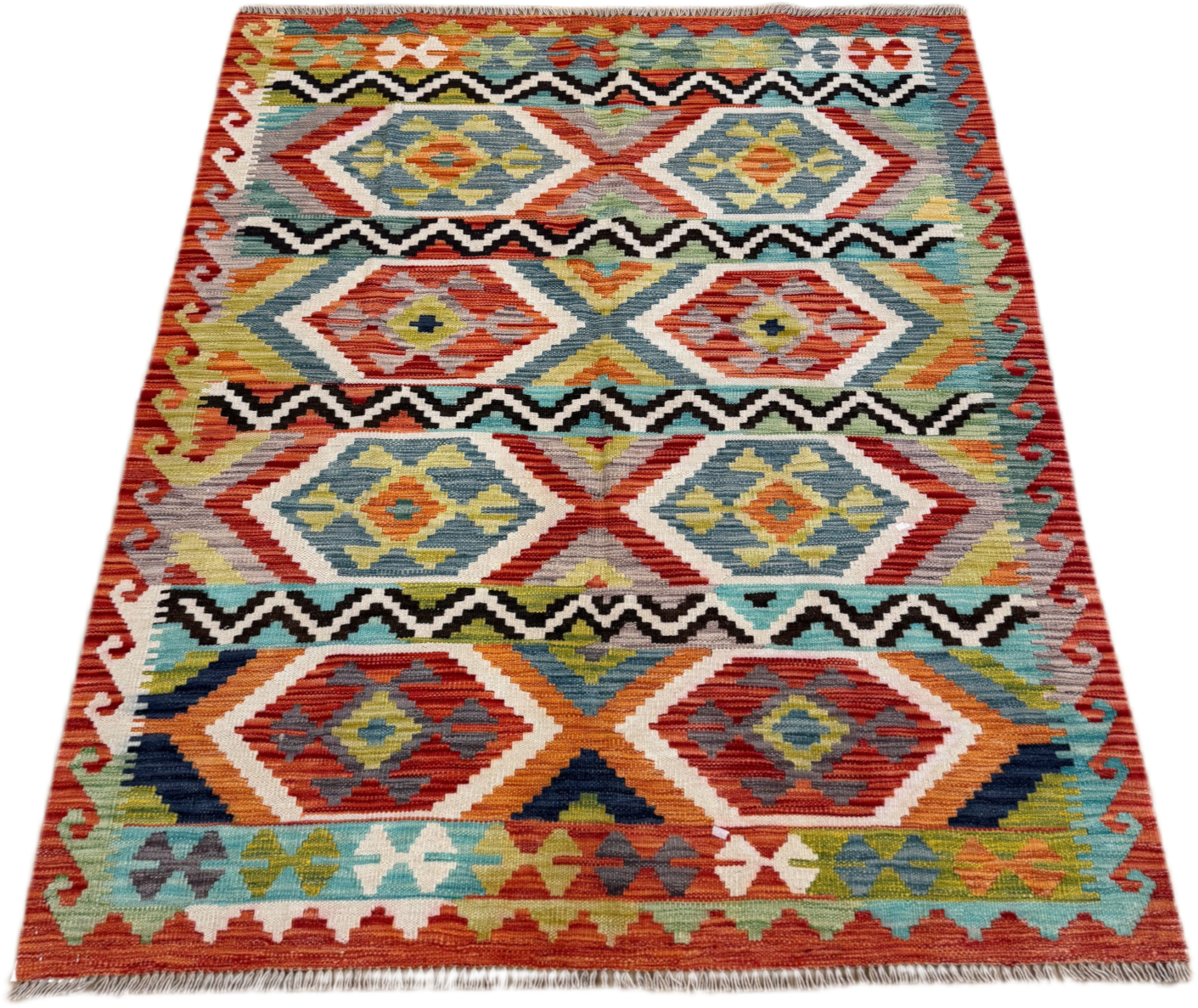 Chobi Kilim Rug - 180 cm x 132 cm