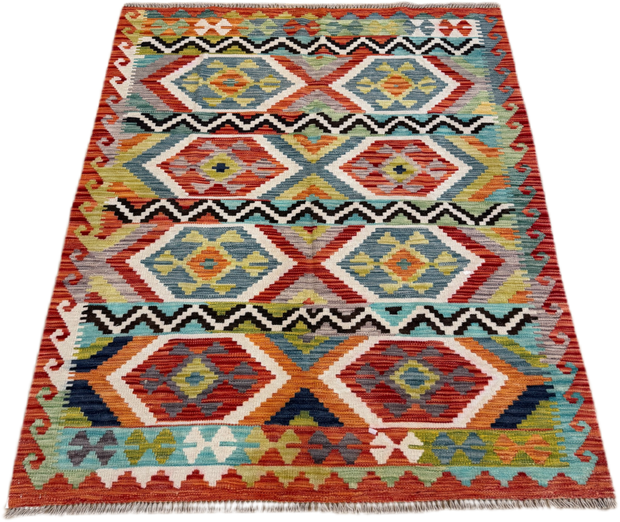 Chobi Kilim Rug - 180 cm x 132 cm