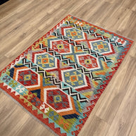 Chobi Kilim Rug - 180 cm x 132 cm