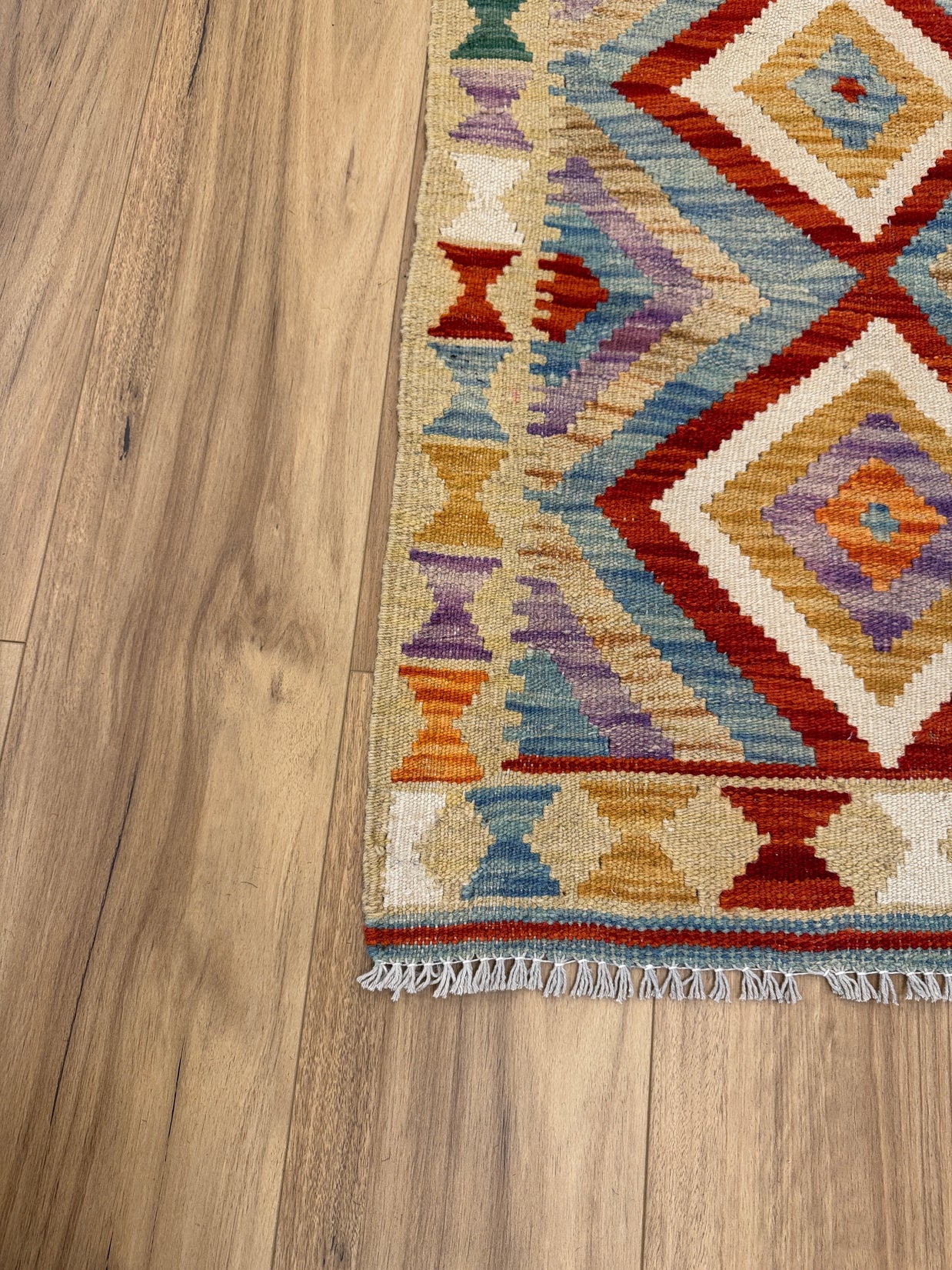 Chobi Kilim Rug - 114 cm x 82 cm