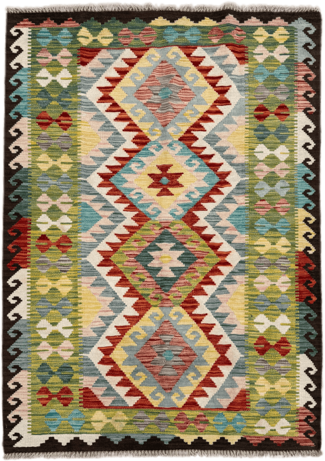 Chobi Kilim Rug - 173 cm x 122 cm
