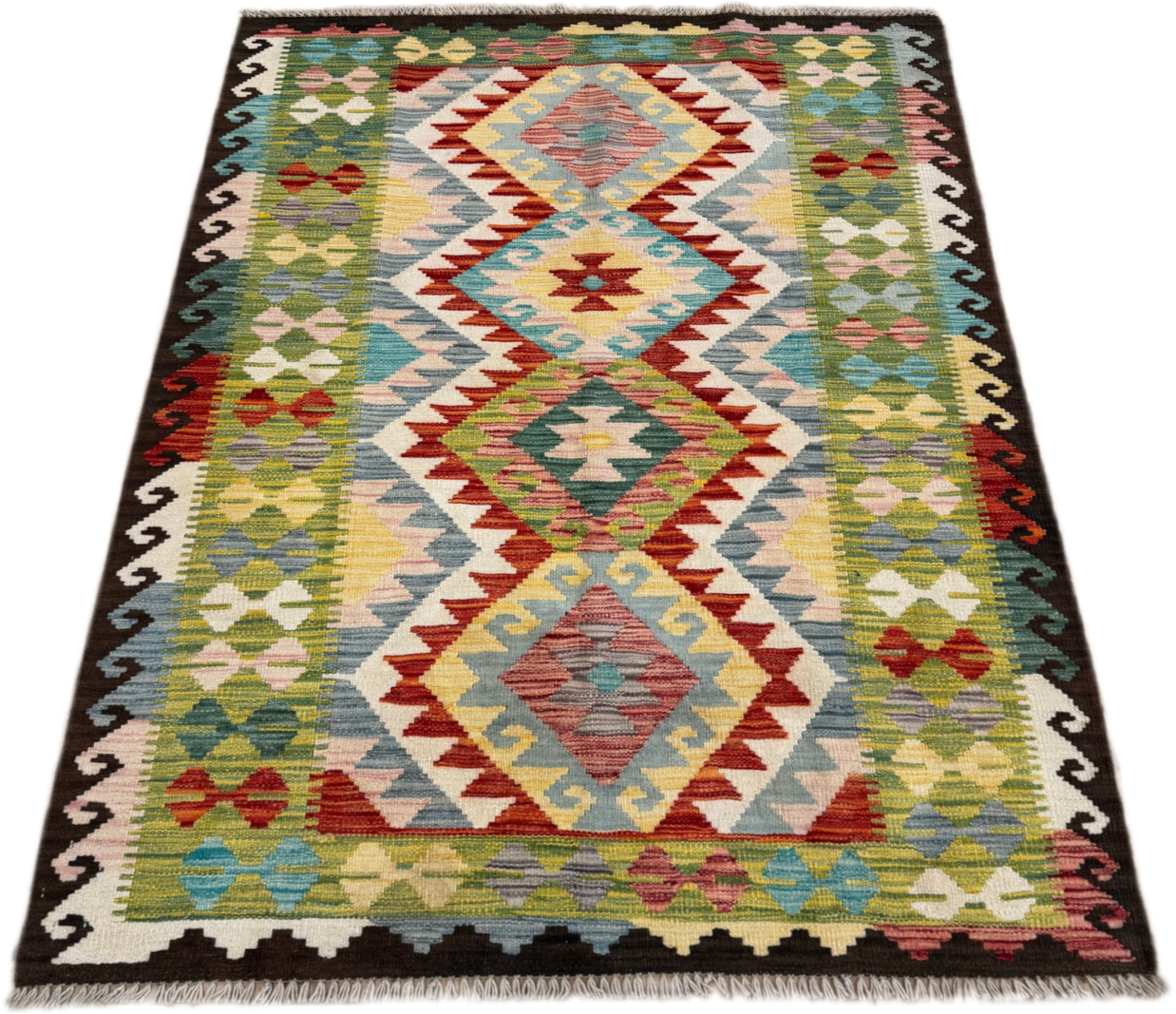 Chobi Kilim Rug - 173 cm x 122 cm