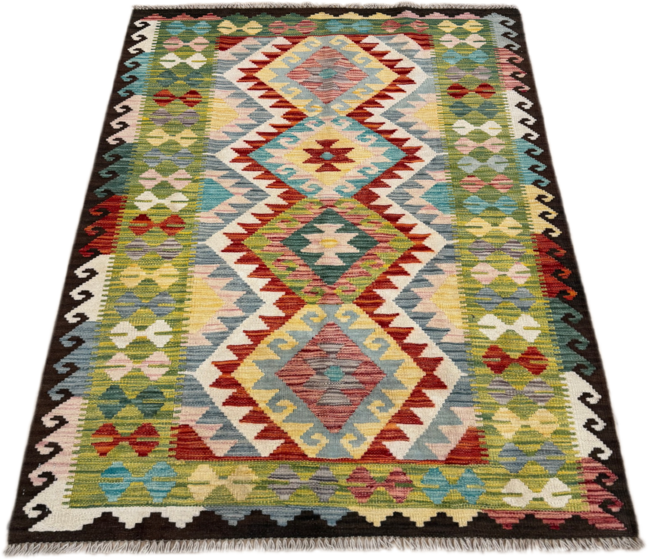 Chobi Kilim Rug - 173 cm x 122 cm