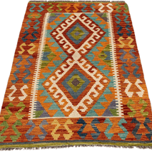 Chobi Kilim Rug - 122 cm x 81 cm