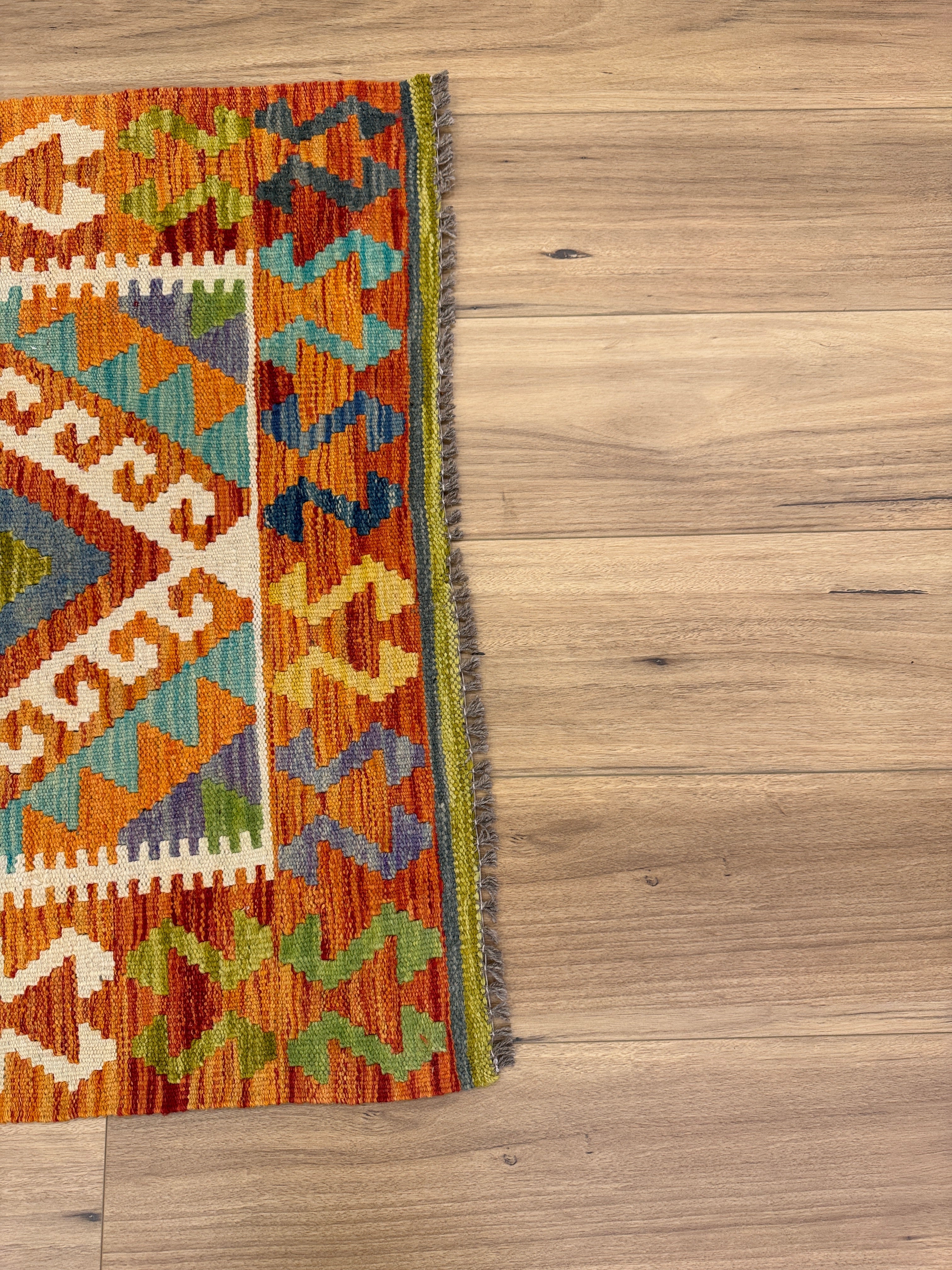 Chobi Kilim Rug - 122 cm x 81 cm