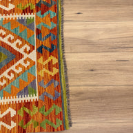 Chobi Kilim Rug - 122 cm x 81 cm